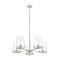 Z-Lite Callista 5 Light Chandelier, Polished Nickel & Clear 3032-5PN - alternate 2